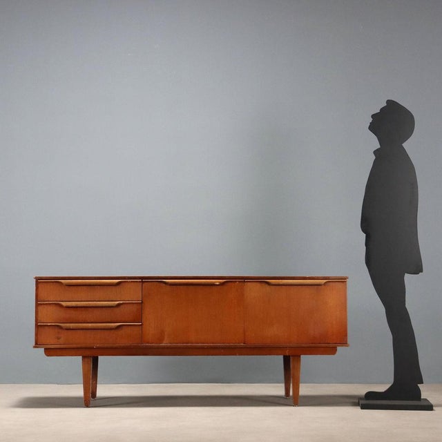 Vintage Sideboard in Teak, 1960s For Sale - Image 3 of 13