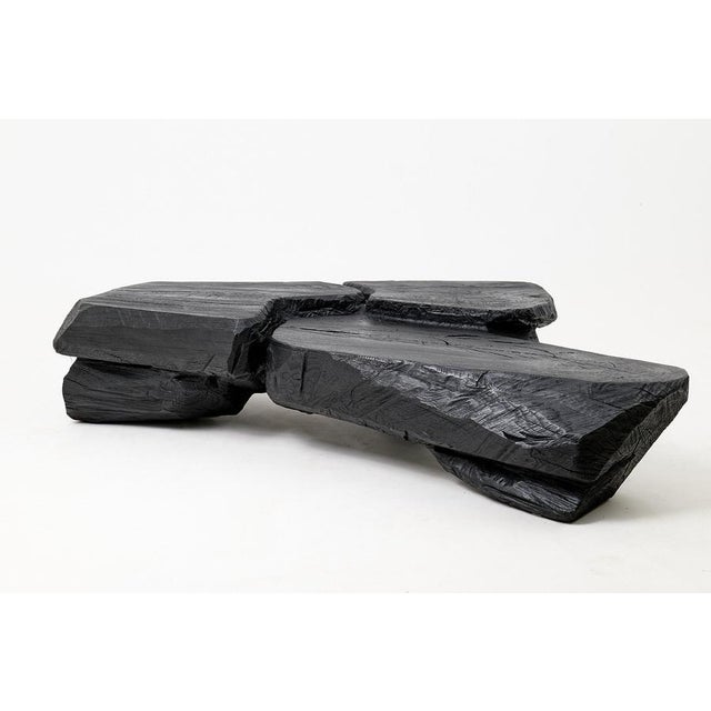 Contemporary Sculptural Coffee Table from Logniture For Sale - Image 3 of 18