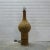 Mid-Century Tall Cork & Walnut Lamp For Sale - Image 9 of 9
