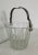Art Deco Glass Ice Bucket Silver Handle For Sale In Phoenix - Image 6 of 6