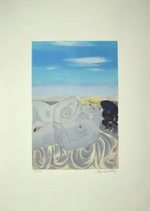 Roger Chapelain Midy, Figure, Late 20th-Century, Lithograph