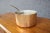 French French Hand-Hammered Copper Saucepan For Sale - Image 3 of 7