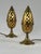 Gold Perforated Brass Bedside Table Lamps, Sweden, 1960s, Set of 2 For Sale - Image 8 of 18
