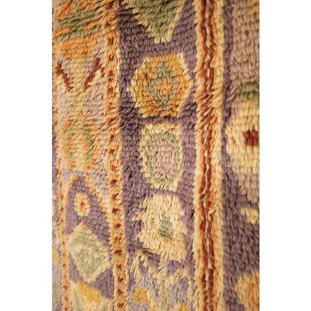 1930s 1930s Large Finnish Mid-Century Rya Tapestry For Sale - Image 5 of 9