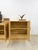 Vintage Regency Blonde Parquetry Buffet Server Credenza by United 60" Wide MCM For Sale - Image 10 of 13