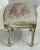 This elegant square stool made of hand carved wood , hand painted ,with beautiful muted floral motif Vintage hand woven...