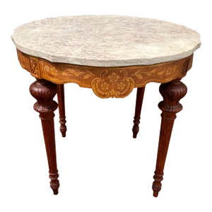 Early 20th Century French Style Marble-Top Table