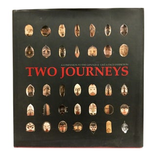 “Two Journeys” the Masks of Alphonse Pinart Hardcover Book For Sale