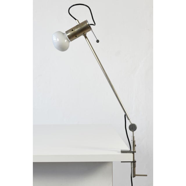 Vintage Model 255 Clamp Desk Lamp by Tito Agnoli For Sale - Image 9 of 9