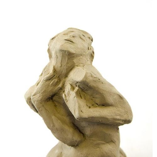 The siren is a decorative terracotta object realized by Anastasia Kurakina in 2019. This little terracotta sculpture...