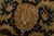 2020s Agra Rug 8’11” X 12’1” Black Wool Traditional Hand-Knottd Oriental Carpet For Sale - Image 5 of 14