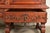 Wood Antique Spanish Renaissance Revival Monumental Ornate Carved Walnut Sideboard or Bar Cabinet For Sale - Image 7 of 15