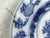 Blue Set of 6 Vintage Laveno Blue Onion Plates, Sci Italy Earthenware (21cm) For Sale - Image 8 of 18