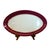 White Limoges Porcelain Dinner Service 26 P. For 9, Ruby Red & Gilt Frieze, Circa Mid-20th Century For Sale - Image 8 of 10