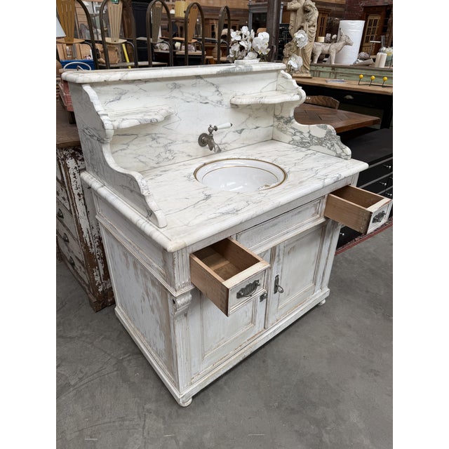 Early 20th Century Washbasin Unit For Sale - Image 4 of 18