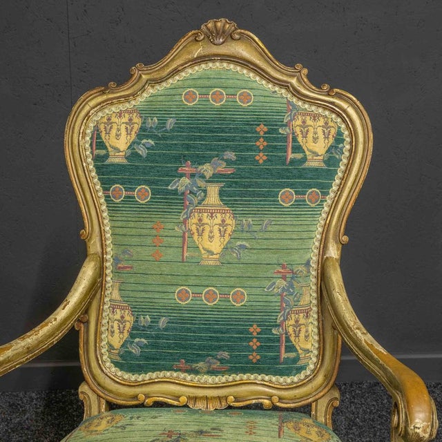 19th Century French Beech Armchair For Sale - Image 9 of 14