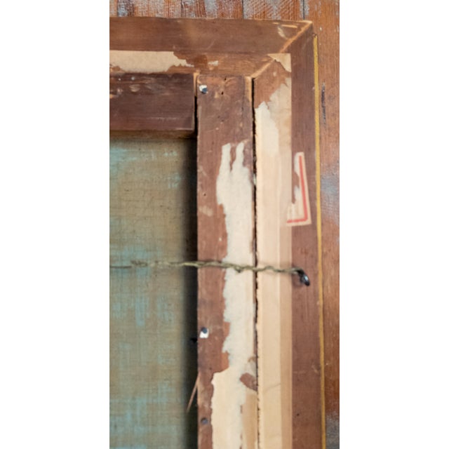 19th Century American Folk Art Portrait Painting of a Gentleman, Style of Ammi Phillips For Sale - Image 15 of 16