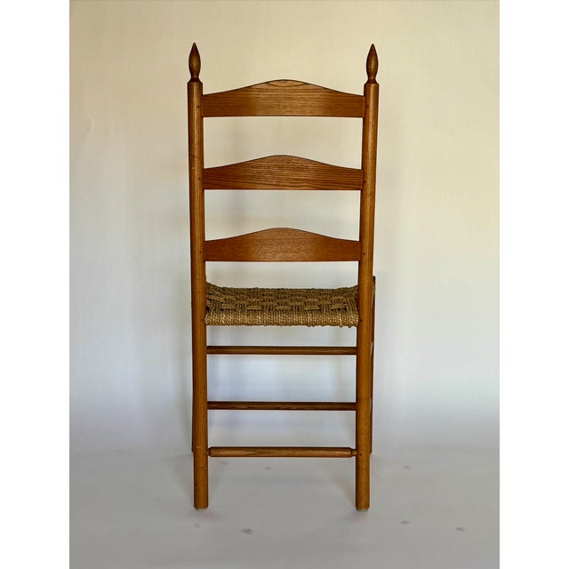 Mid 20th Century 1950s Mid Century Modern Ladder Back Chair For Sale - Image 5 of 5