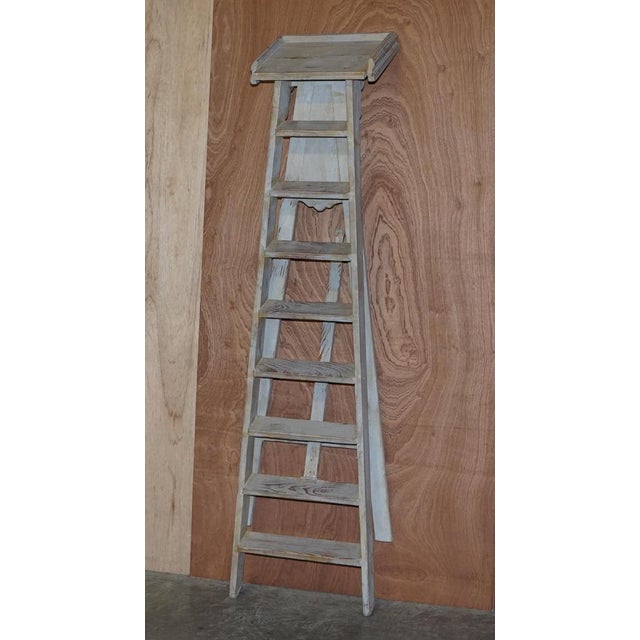 French Library Step Ladder, 1920s For Sale - Image 17 of 18