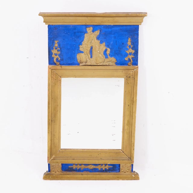 Antique Sealed Mirror, 1800s For Sale - Image 5 of 5