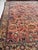 Persian Antique Heriz Village Carpet Rare Camel Border with Coral Ground in Naive Harshang Design with Sickle Leaf Motif Rug 9.4 x 11.4 For Sale - Image 3 of 16