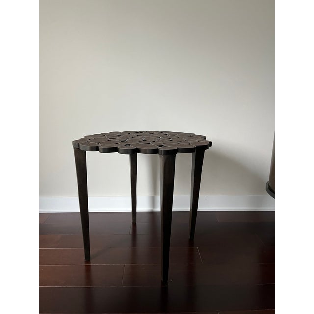 R&y Augousti Modern Side Table For Sale - Image 9 of 11