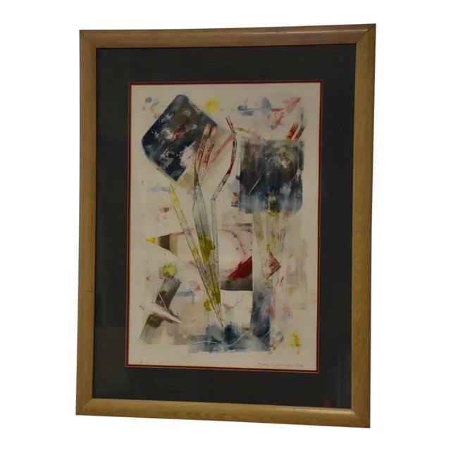 1980s Abstract Art by Mary Czarnecki For Sale