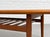 Coffee Mid Century Modern Coffee Table by Grete Jalk, C. 1960’s | Upturned Edges & Slatted Magazine Rack For Sale - Image 8 of 13