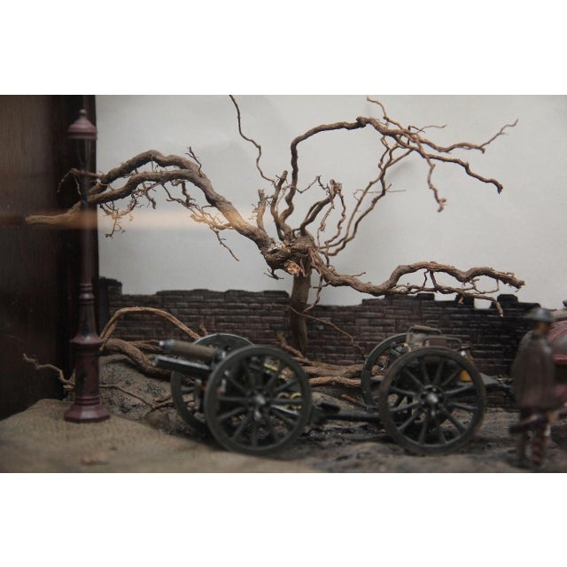 Diorama of Royal Artillery Gun Team, 1920s For Sale - Image 4 of 11