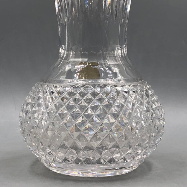 Ornamental Vase in High-Lead Crystal with Gilt Etching from Glashütte Klokotschnik, Germany, 1960s For Sale - Image 10 of 14