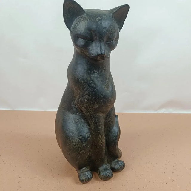 1980s Cat Figure from Austin Productions, 1980s For Sale - Image 5 of 6