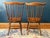 Mid 20th Century Pair of Signed L. Hitchcock Stenciled Harvest Side Chairs For Sale - Image 6 of 8