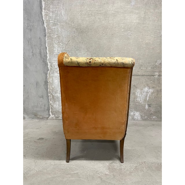 Vintage Fireside Armchair For Sale - Image 4 of 12