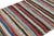 1950s Vintage Shahsavan Persian Kilim Runner With Polychromatic Stripes - Rug & Kilim For Sale - Image 5 of 7