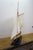 Vintage Nautical Maritime 1920s-1940s Yacht Boat Sailboat Model 36" For Sale - Image 4 of 18