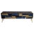 Contemporary Chest of Drawers in Sapphire Blue Glass from Justfurnituress SRL For Sale - Image 3 of 10