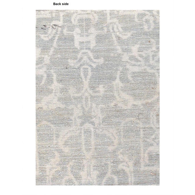Modern Pasargad DC Fine Hand Knotted V.Silk Modern Rug For Sale - Image 3 of 3