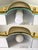 Brass 1990's Art Deco Style Lucite & Brass Electric Sconces, a Pair For Sale - Image 8 of 9