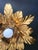 Hollywood Regency Gold-Plated Florentine Floral Wall Lamps from Hans Kögl, Italy, Florence, 1960, Set of 2 For Sale - Image 15 of 17