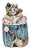 19th Century Austrian Majolica Fox Tobacco Jar For Sale