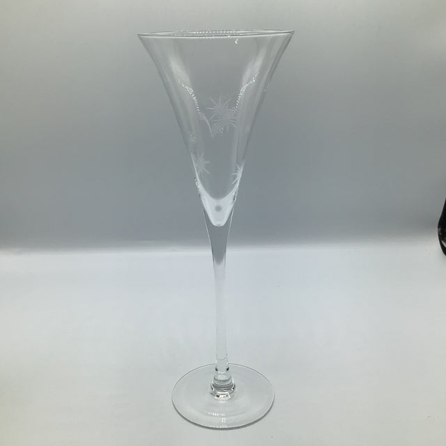Waterford Waterford Marquis Celebration Crystal Champagne Toasting Flutes-Set of 2 For Sale - Image 4 of 12