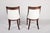 Antique Empire Style Mahogany Gondola Chairs with Gilded Bronze Appliqués, 1820, Set of 2 For Sale - Image 14 of 18
