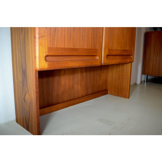 Danish Teak Highboard by Kollund Möbler, 1970s For Sale - Image 4 of 9