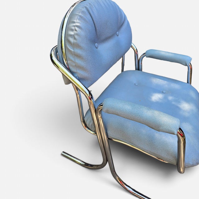 1970s Attributed to Jerry Johnson for Cal-Style Furniture Dining Chairs - set of 6 For Sale In Dallas - Image 6 of 9