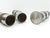 Metal Brutalist Metal Vases from BMF, Germany, 1970s, Set of 3 For Sale - Image 7 of 8