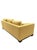 Late 20th Century Baker Furniture Modern Tuxedo Sofa in Golden Corduroy – Hollywood Regency Style For Sale - Image 5 of 11