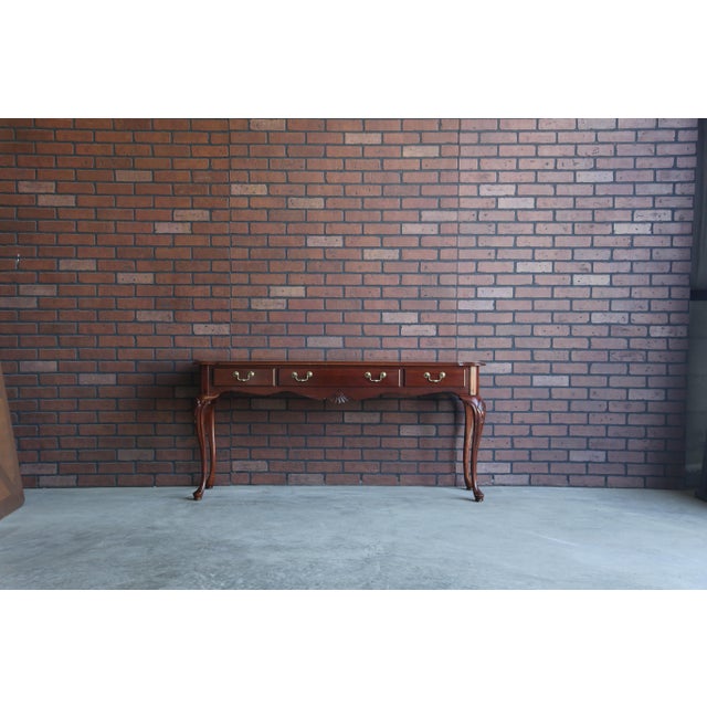 Ethan Allen Court Sofa Table Chairish