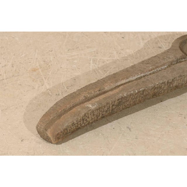 Mid 19th Century 19th Century Hand-Carved Granite Garden Fountain Accessory For Sale - Image 5 of 8