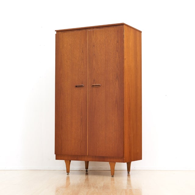 Mid-Century Modern Mid Century Armoire Wardrobe by Stonehill Furniture For Sale - Image 3 of 10