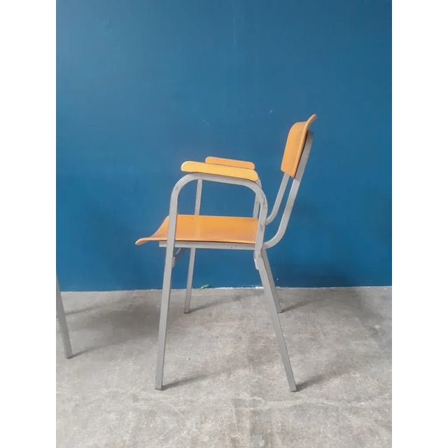 Modern Italian Conference Chairs by Caloi, Set of 12 For Sale - Image 3 of 12